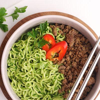 Spinach Pesto Noodles 11