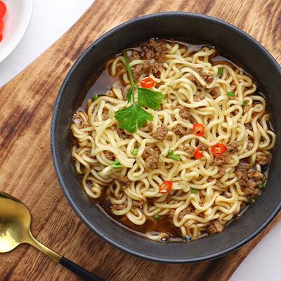 Ground Beef & Noodle Soup